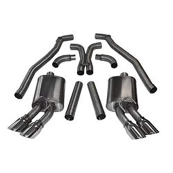 Corsa Exhaust Camaro Zl1 CatBack Exhaust System with Quad Rear Exit